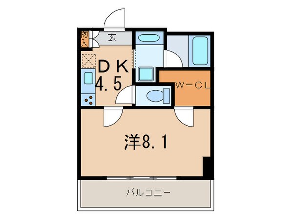 フルグラ－ル池袋の物件間取画像